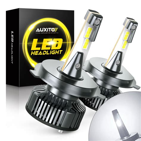 Auxito H4hb29003 Led Headlight Bulb 80w 16000lm Super Bright Dual