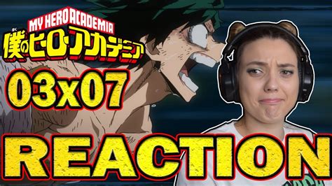 My Hero Academia S03 EP07 Reaction ENG SUB YouTube