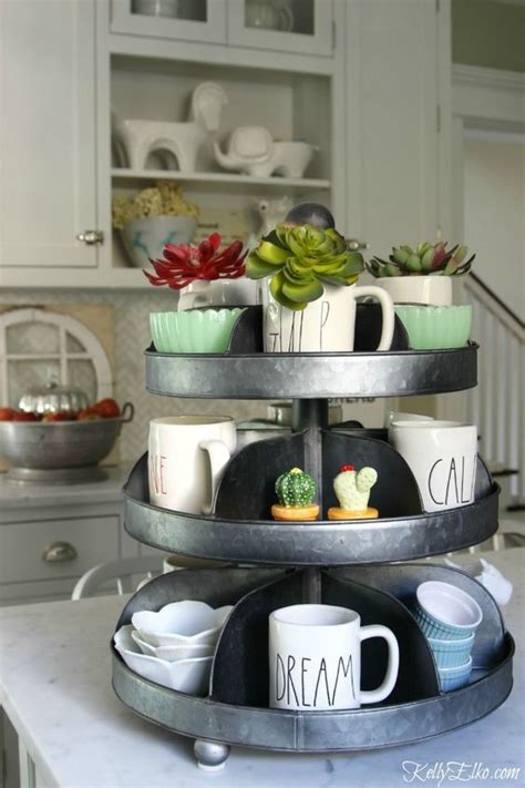 Tiered Tray Stands Are Great For Storage And Organization Or For