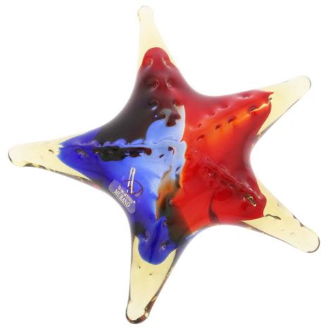 Murano Glass Starfish Murano Sculptures
