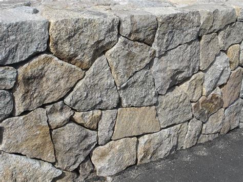 wall stone split faced fieldstone 70 ton reis asphalt