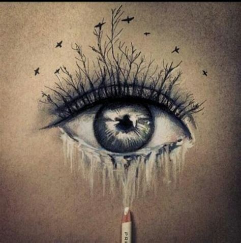 Blue eyes crying drawing by tyrone webber absolutearts com. 36 diseños increíbles de tatuajes de ojos