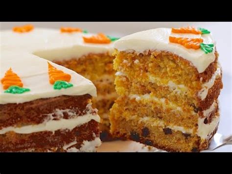 Carrot cake with cream cheese frosting. Carrot Cake Recipe By Anna Olson | 13 Recipe Video Tube