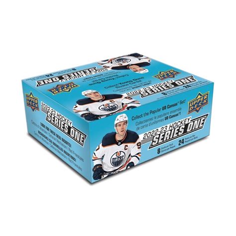 2022 23 Upper Deck Series 1 Hockey Retail Box Steel City Collectibles