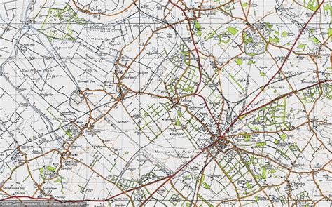 Map Of Exning 1946 Francis Frith