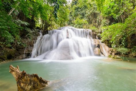 Huay Mae Kamin Waterfalls Stock Photo Image Of Paradise 46463950