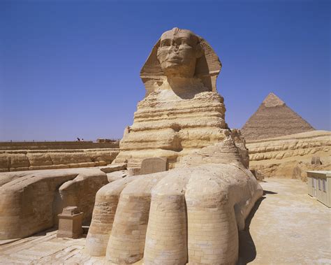 Great Sphinx Egyptian Pyramids Pictures Ancient Egypt