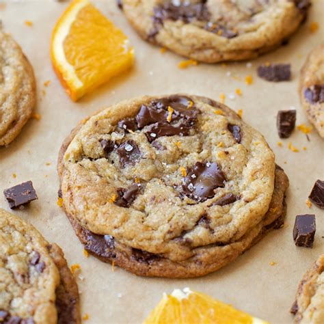 Orange Dark Chocolate Chunk Cookies Life Made Simple