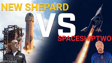 New Shepard Vs Spaceshiptwo Everyday Astronaut