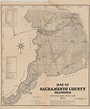 Map of Sacramento County California : Free Download, Borrow, and ...