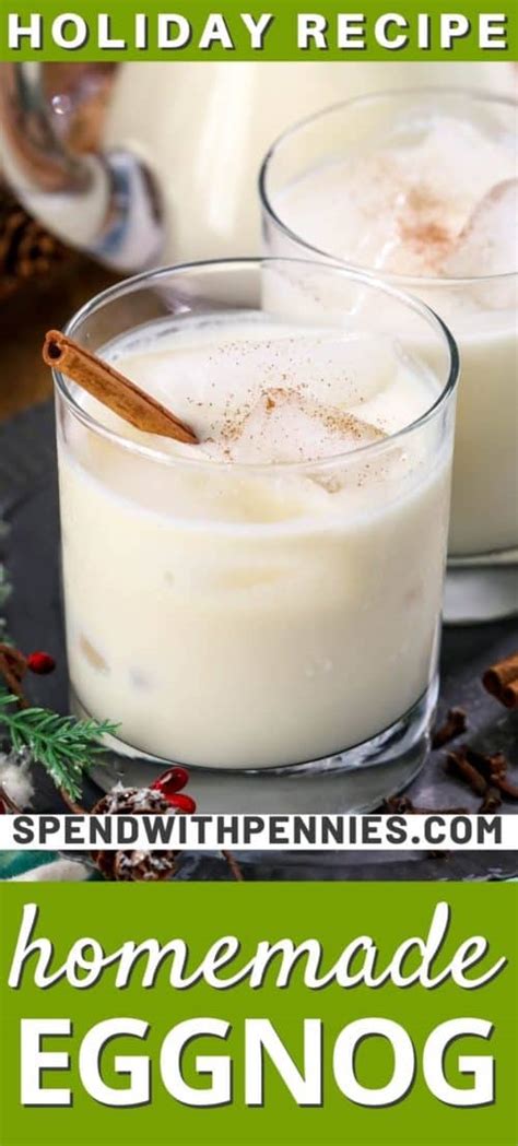 Homemade Eggnog Rich And Creamy Spend With Pennies