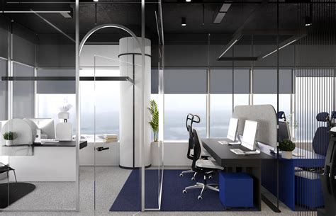 Gallery Of Amaar Real Estate Modern Office Interior Design Comelite