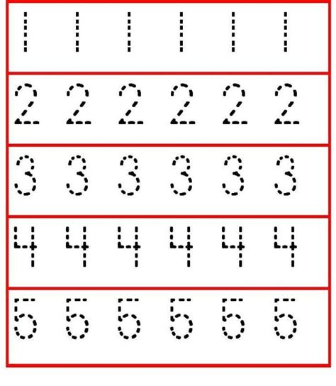 Worksheets For Numbers 1 5 Worksheet24