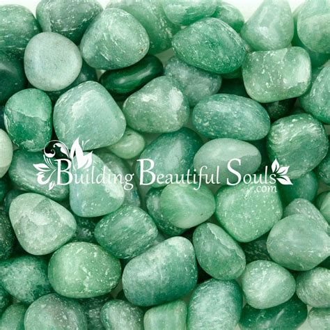 Tumbled Green Aventurine Healing Crystals And Stones Green Aventurine
