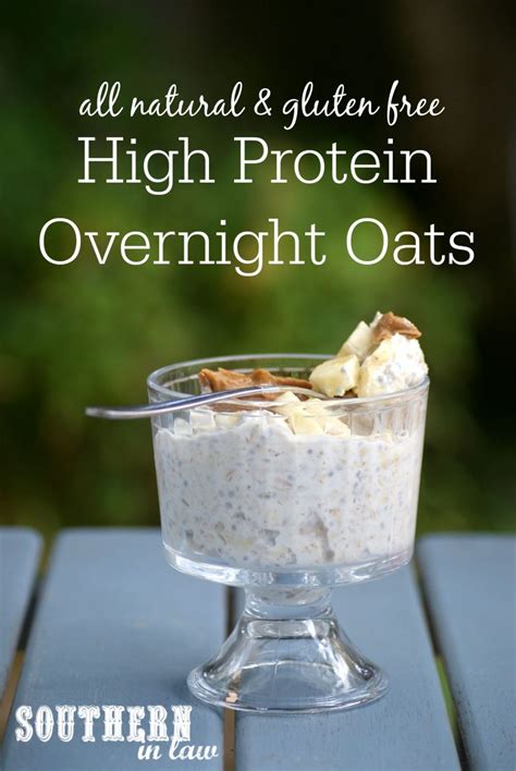 Making overnight oats with protein powder converts an otherwise carb heavy, lower protein breakfast into a power meal. Recipe: My Favourite Protein Packed Overnight Oats in 2019 | Protein overnight oats, Cholesterol ...