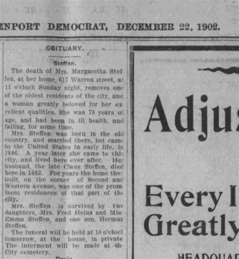 Margaretha Steffen (1824-1902): homenaje de Find a Grave