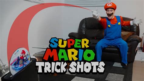 Super Mario Bros Real Life Trick Shots Youtube