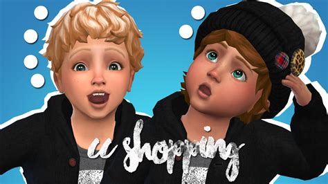 Los Sims 4 Infantes Cc Shopping Toddlers Peinados Ropa Accesorios