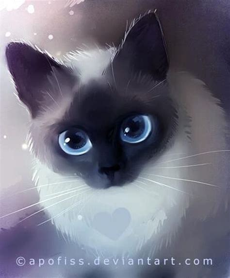 Lovely Cats Digital Illustrations By Rihards Donskis Aka Apofis Pet