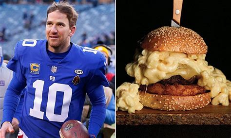 ny giants star eli manning s off season eating habits daily mail online