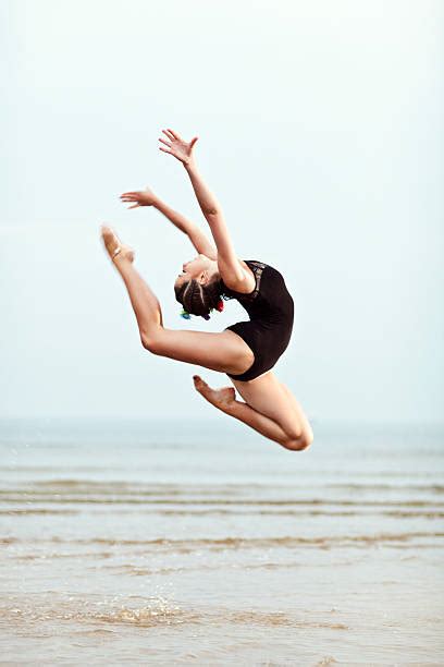 Beach Gymnastics Stock Photos Pictures And Royalty Free Images Istock