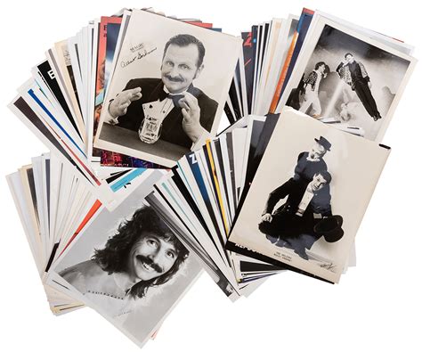 Lot Detail Collection Of Over 200 Photographs Of Magicians Some Signed