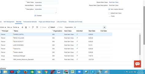 Item Class In Oracle Fusion Inventory