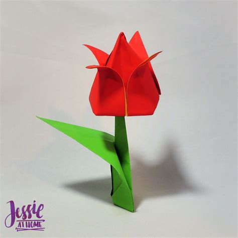 Easy Origami Flower Instructions