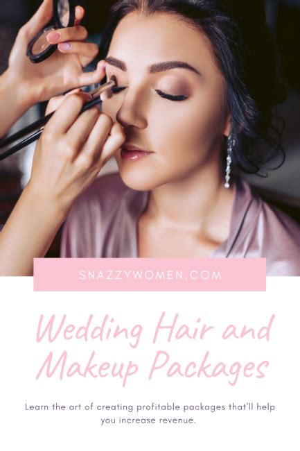 Wedding Hair And Makeup Packages Snazzy Women