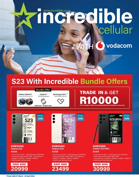 Incredible Connection Promotional Leaflet Valid From 0703 To 0304