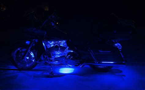 Provides that a motorcycle may be equipped with auxiliary accent lights, including standard bulb. Boogey Lights LED Kit: install tips and review - Harley ...