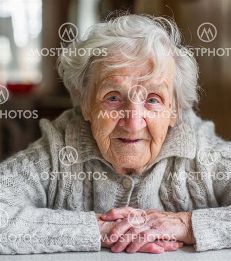 Portrait Of A Very Old Woma By Berkut Mostphotos