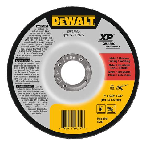 Price Of Dewalt 7 Cutting Wheels Dwa8922 Online In Nepal Online