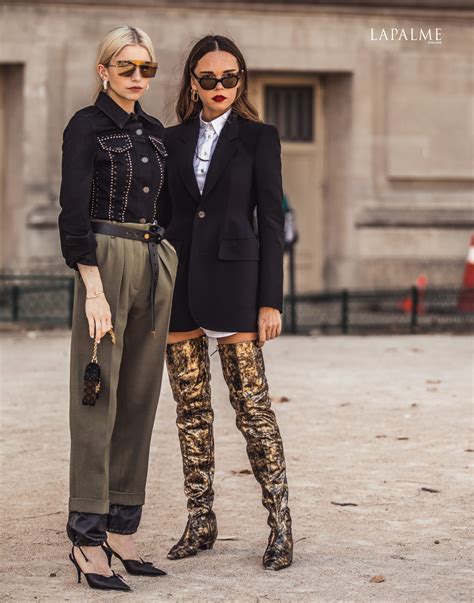 Paris Fashion Week Spring 2019 Best In Street Style Day 6 Lapalme