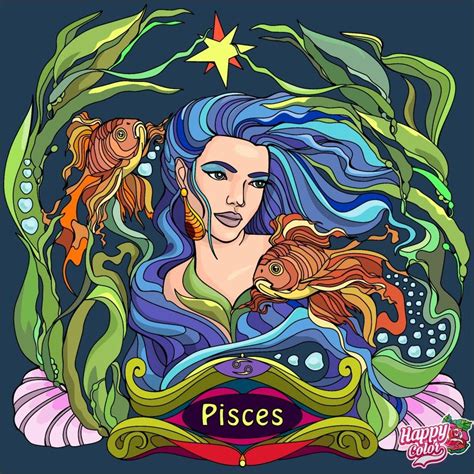 Happy Color Pisces Astroloji