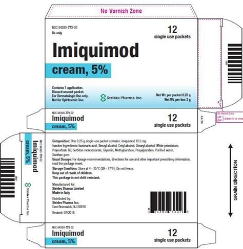 Imiquimod Cream Fda Prescribing Information Side Effects And Uses