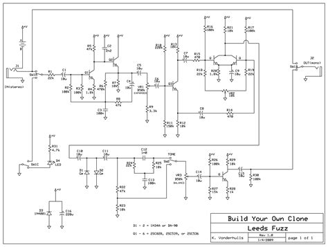 Diy Guitar Compressor Pedals Schematics Wiring Draw