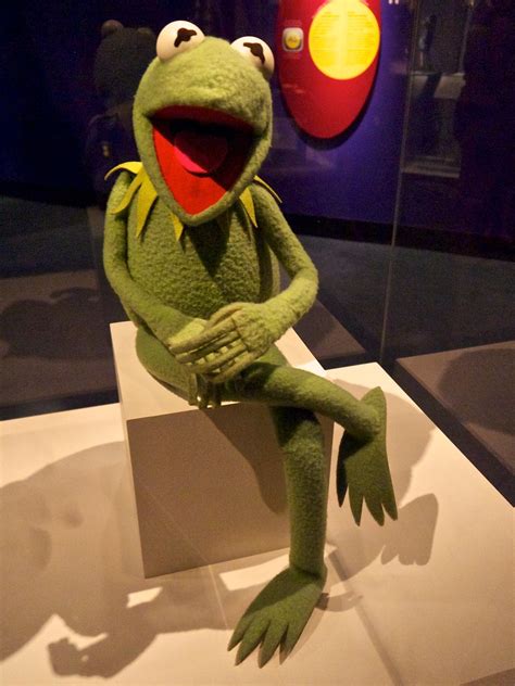 Kermit The Frog Puppet At The Smithsonian I Probably Would Flickr