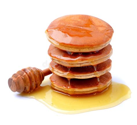 Sweet Pancakes With Honey Stock Image Image Of Golden 29522249