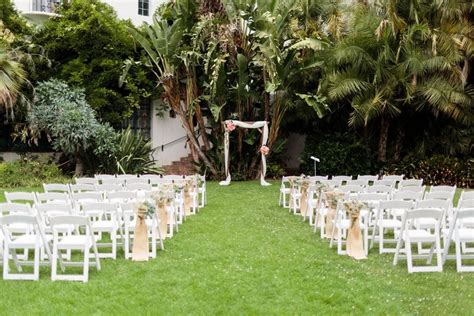 Jenn Chris Sunken Gardens Wedding Santa Barbara Courthouse