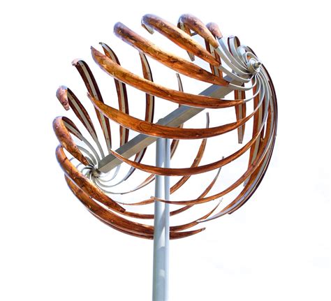 Hold spinner in one hand and use the other hand to spin it rapidly. Wind and Water Sculpture — Mark White Fine Art | Garden ...