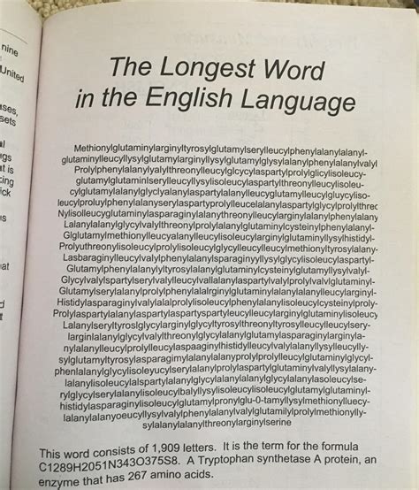 What Is The World Longest Word Nutmaz
