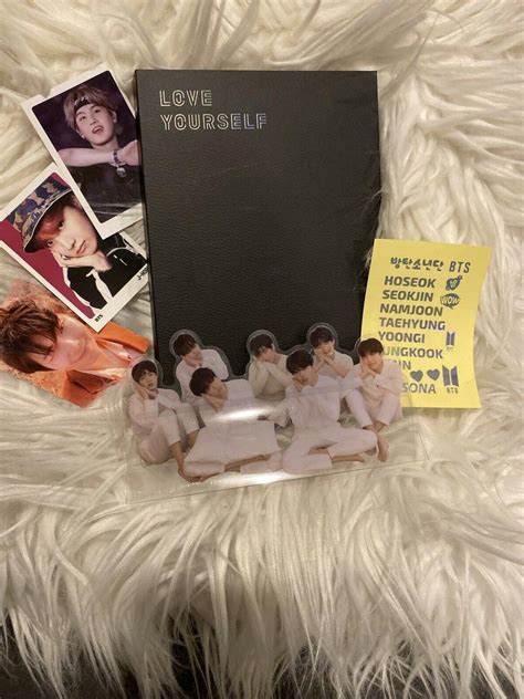 Bts Love Yourself Tear Version Y With Photocard Extras 2106297664