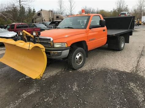 Dodge Ram 3500 Dually Snow Plow Truck 4x4 For Sale Rochester Ny Ny