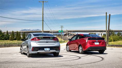 The hyundai ioniq is one of our favourite hybrid cars, but how does it stack up against the toyota prius, and which makes more sense used? 2017 Toyota Prius vs 2017 Hyundai Ioniq Comparison Test