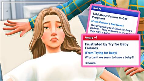 Fertility Rates Keep Track Of Fertility Complications And More In The Sims 4 Youtube