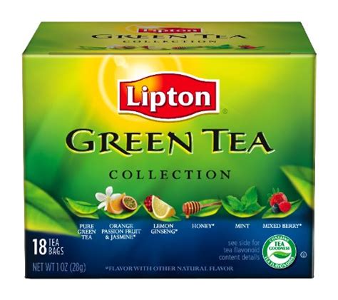 Grocery And Gourmet Food Lipton Green Tea Collection Variety Pack Of