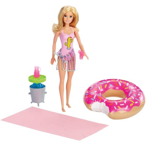 Barbie Pool Party Doll Blonde Smyths Toys Uk