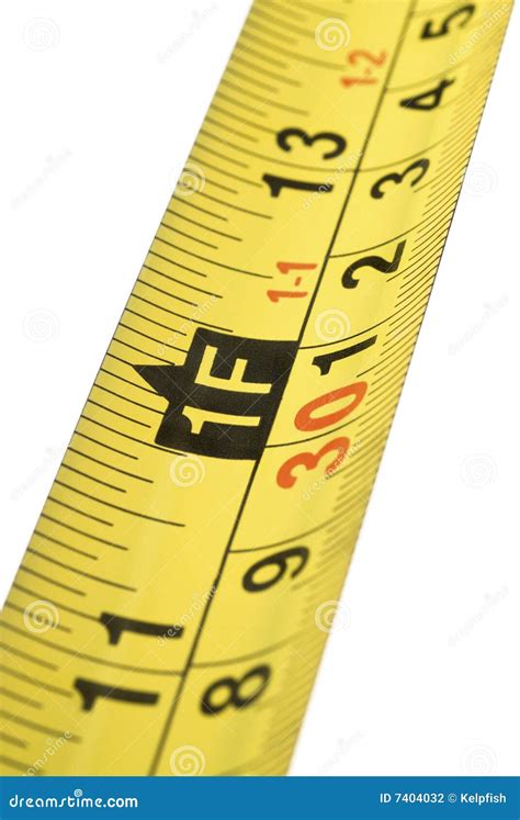 Close Up Of Tape Measure Scale Stock Photography Image 7404032