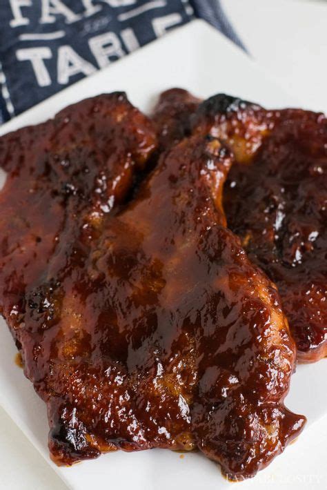 Once you get some skill, cooking steak is kind of easy…especially if you own a meat thermometer. Baked BBQ Pork Steak Recipe - How long to cook | Pork ...